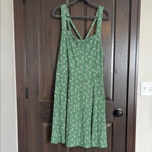 Nine Britton Green Floral Women's Dress Size 2x
